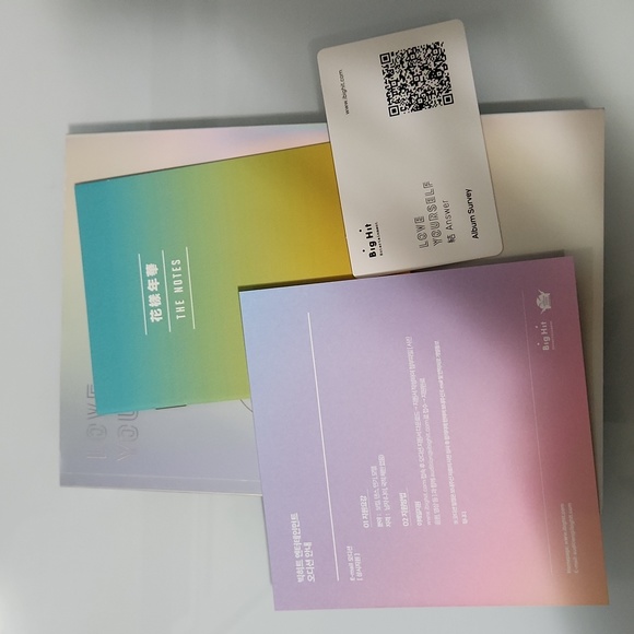 BTS - Love Yourself: Answer Ver. E (with photocard of Suga, poster, & standee) - Picture 6 of 12